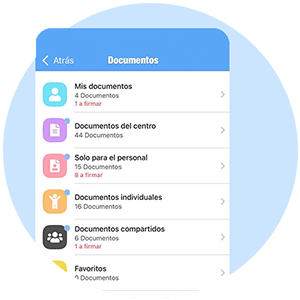 TYRA screen for document management